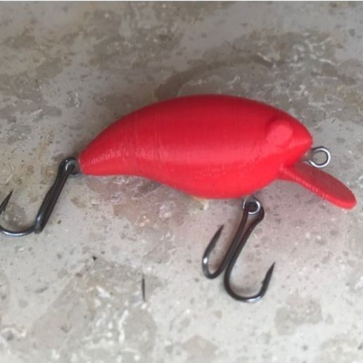 Fishing Lure for Trout NR.3 (one piece!) 3D model