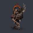 IMG_6770.jpeg Ethereal Forest Maiden & Guardian Owl - High Detail 3D Printable Statue