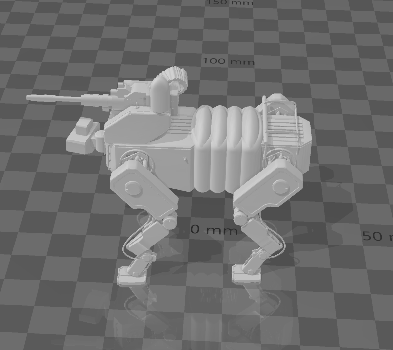 STL file Battlefield 2042 Robot Dog・3D print design to download・Cults