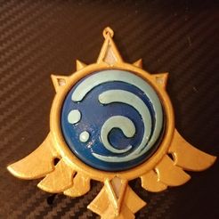 Amulet Hydro - Genshin Impact
