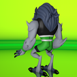 bb0019.png Ben 10 - Blitzwolfer (Benwolf) Modelo 3d para impressão