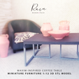 MAXIM-INSPIRED-COFFEE-TABLE-MINIATURE-FURNITURE.png Maxim Inspired Coffee Table Miniature Furniture,MINIATURE TABLE, MINI FURNITURE, DOLLHOUSE FURNITURE