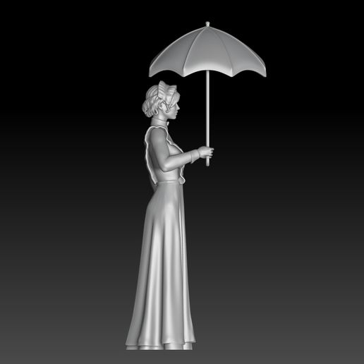 👧 victorian maid english girl 1・ STL File for 3D printing・Cults