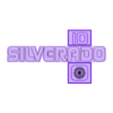 Side Emblem_Silverado10.stl 1/25 Square Body Trim