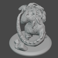 BroodmotherReplica.png Rat Mother 3D model for Printing