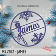 25.png Christmas bauble - James