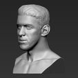 3.jpg Michael Phelps bust 3D printing ready stl obj formats