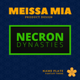 01.-Necron-Dynasties-Logo.png Necron Dynasties Name Plate – DIY 3D Print for Warhammer-Inspired Sci-Fi Decor