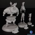 66.jpg Colección Monkey Island Impresión 3D STL - Juego de ensamblaje multipieza de Guybrush y LeChuck