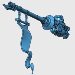 ll.jpg Archivo 3D gratis Retorno de la Bandera del Caballero Lanza・Modelo de impresión 3D para descargar
