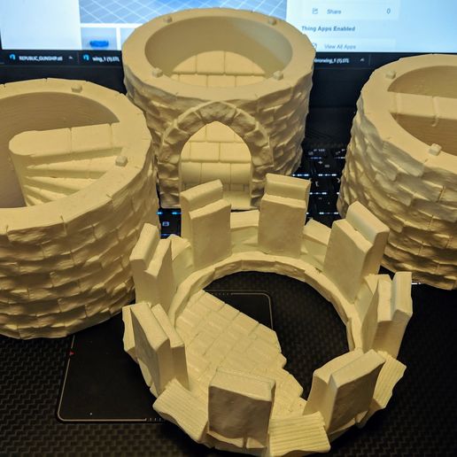 IMG_20190506_175411.jpg Medieval Stone Dice Tower - Modular