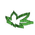 94EF4C4C-97D1-48CE-A4DB-154ABD6B31F6.jpeg Indica marijuana pot leaf cookie cutter, 3D print