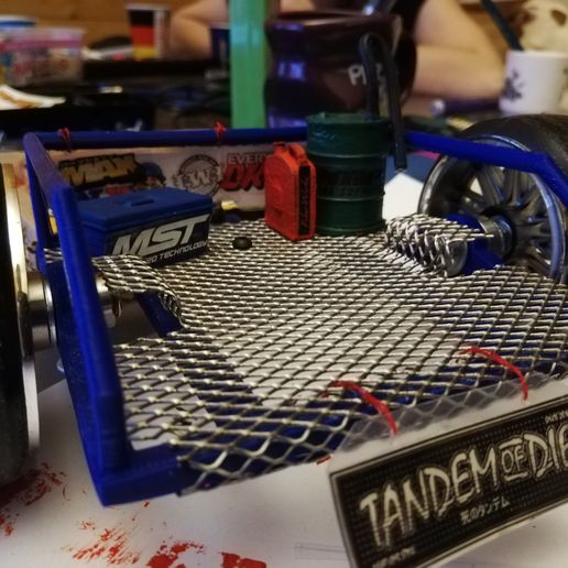 remorque RCdrift or Scale 1/10eme 3D model