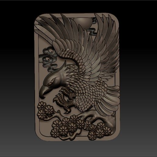 eagle 3D model