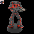 SpaceMarinePose6.png Warhammer Set