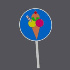 69-cct.jpg STL file Cupcake Topper - ice cream 69・Model to download and 3D print