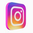 Instagram3DLogo1.jpg Social Media 3D Logos Asset Version 1.0.0