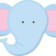 Elefante.jpg Elephant Cookie / Fondant Cutter with Marker