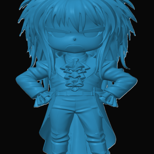 Jareth Inspired Chibi