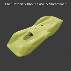 Nuevo-proyecto-2021-02-26T143119.637.png Fichier STL Chet Herbert's #666 BEAST IV Streamliner・Plan pour impression 3D à télécharger