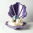 IMG_2665.jpg Free STL file Clamperl Pokemon (Multi-part)・3D printer design to download
