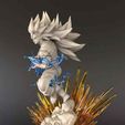 Free STL file goku ssj3 🐉・3D printer design to download・Cults