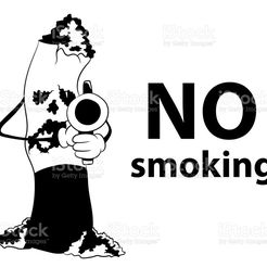 no-smoke.jpg STL file No Smoking + Indicator toaleta・3D printable design to download