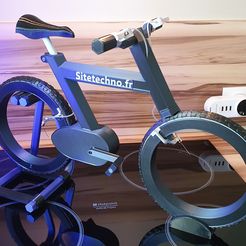 Velo_1.jpg 3D file Bicycle without hub (.STL files)・Model to download and 3D print