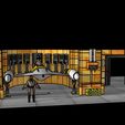 THangar-005.jpg Star Wars Theed Hangar Diorama/playset.