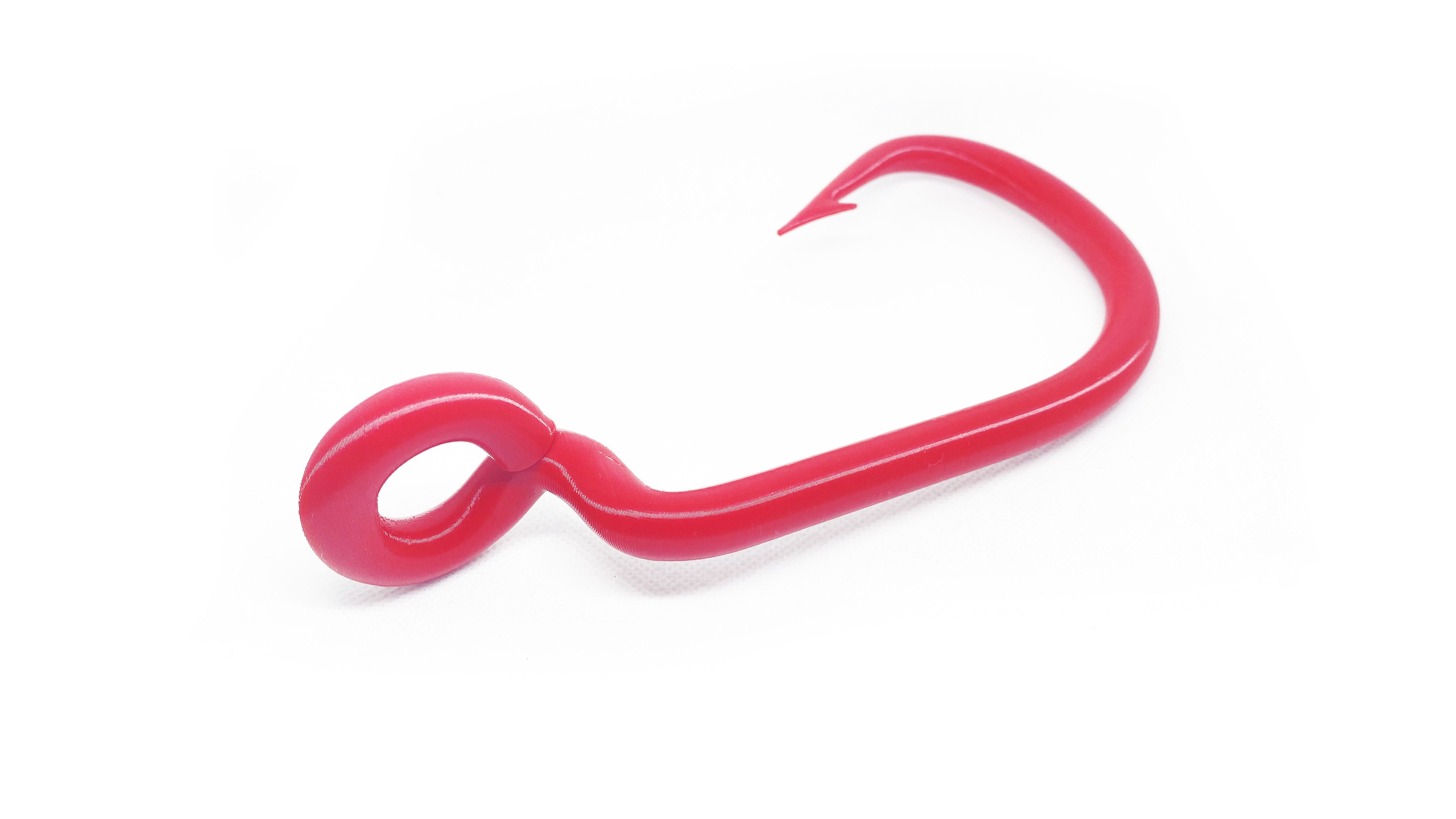 STL file fishing hook figures・3D printing design to download • Cults