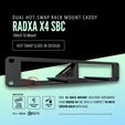 6.jpg 10-Inch 1U Dual Hot-Swap Rack Mount Caddy for Radxa X4 SBC - 3D Printable STL & 3MF Files | Custom Design for Homelab Clusters