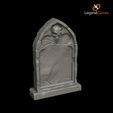 Gothic-Tombstone-6-Thumbnail-V1.jpg Graveyard Gravestone and Obelisk Marker Pack - LegendGames
