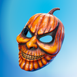 1-2-2-2.png Unique 3D Model of a Spooky Pumpkin Mask for Halloween