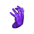Left_hand.stl Eddie Munson Stranger Things
