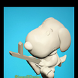 peanuts-1.png Tea bag holder, Fisher Snoopy