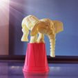 Print-in-Place Circus Elephant with 3MF and XL Versions Included!
