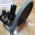 Microphone-Shockmount-with-Popfilter.jpg Microphone Shockmount with Popfilter for Superlux E205