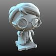 d64a939cd3bcab3a6b3e149077b74520_display_large.jpg Free STL file Harry Potter!・Design to download and 3D print