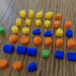 box_art.JPG Free 3D file Cube replacement models for board games・3D print object to download
