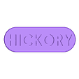 Hickory.stl Wood Pellet Labels