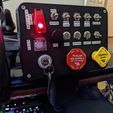 ce i “if a" Y DIFF TRLA LOCK Jil AXLE fi AXLE Pou Euro Truck Simulator / American Truck Simulator Button Box