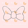 1.png CUTTER AND STAMP DEISY - MINNIE MOUSE - CUTTER COOKIES