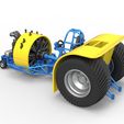 10.jpg Diecast Pulling tractor with radial engine Scale 1 to 25