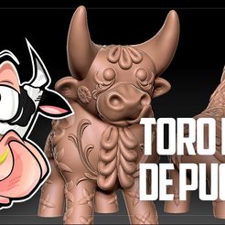PORTADA-TOTO-YOUTUBE-copia.jpg TORITO DE PUCARA - PERUVIAN CRAFTSMANSHIP 3D print model