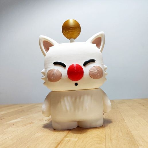 Deckbox Moogle Final Fantasy MTG - Commander Deckbox STL File for 3D  printingCults