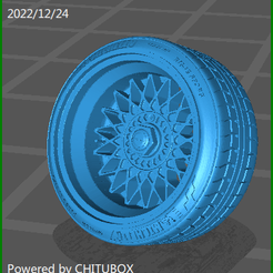 scmdz3.png STL file 3d printable wheel scmdz3・3D printer design to download
