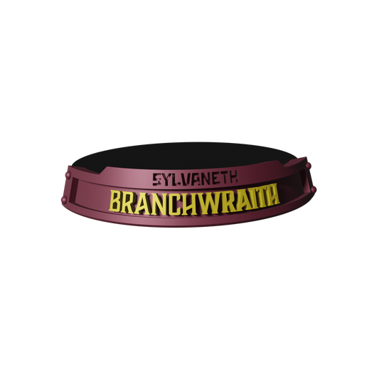 🎲 WARCRY Warband Nameplates Order Sylvaneth・ STL File for ・Cults