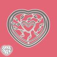 11-2.jpg Valentine's day cookie cutters - #26 - heart (donut) (style 11)