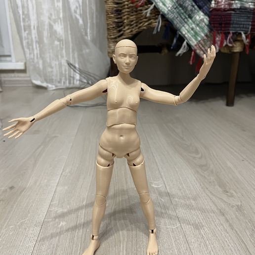 Articulated doll