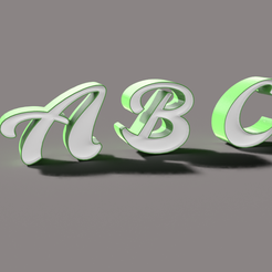 render2.png LedBox Font - Alphabet Collection - Letters and number boxes - No. 3